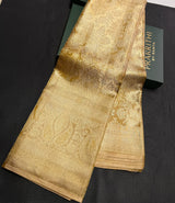 Gold Pure tissue Kanchipuram Silk saree - PPURE153