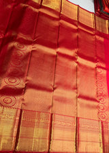 Red Pure Kanchipuram Silk saree - PPURE163