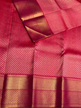 Dark Pink Pure Kanchipuram Silk saree - PPURE166