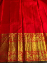 Red PureKanchipuram Silk saree - PPURE175