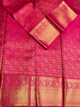 Dark pink Pure Kanchipuram Silk saree - PPURE182