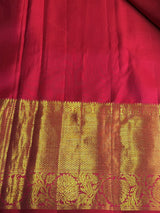 Maroon Pure Kanchipuram Silk saree - PPURE184