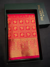 Pinkish Red Bridal Kanchipuram saree- PBRIDEK33A