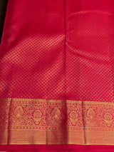 Rani Pink Bridal Kanchipuram saree- PBRIDEK33B