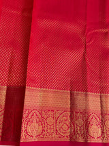 Red Bridal Kanchipuram saree- PBRIDEK34