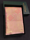 Pastel Pink Tissue Kanchipuram saree- PBRIDEK37D