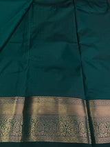 Peacock Green Bridal Kanchipuram saree- PBRIDEK39C