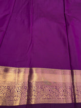 Purple Bridal Kanchipuram saree- PBRIDEK39D