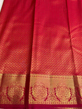 Maroon Bridal Kanchipuram saree- PBRIDEK35
