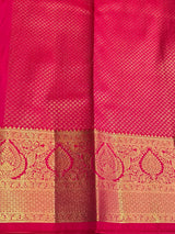 Rani Pink Bridal Kanchipuram saree- PBRIDEK36B