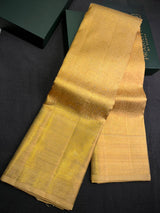 Gold Pure Kanchipuram Silk saree - PPURE188