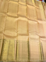 Gold Pure Kanchipuram Silk saree - PPURE188