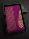 Purple Pure Kanchipuram Silk saree - PPURE134D
