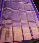 Blue Pure Kanchipuram Silk saree - PPURE196