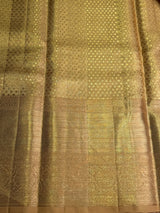 Gold Pure Kanchipuram Silk saree - PPURE198