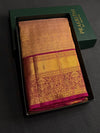Onion pink and magenta pure Kanchipuram Silk saree - PPURE197