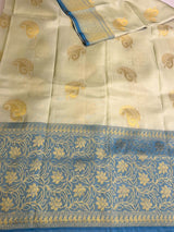 organzaKanchipuram Silk saree - PPURE217