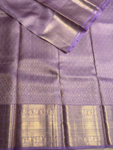 Lavender Pure Kanchipuram Silk saree - PPURE219
