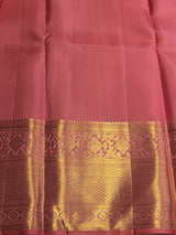 Peach Pure Kanchipuram Silk saree - PPURE220