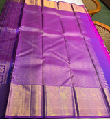 Violet and Purple Pure Kanchipuram Silk saree - PPURE221