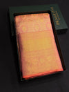 Pinkish Peach Pure Tissue Kanchipuram Silk saree - PPURE223