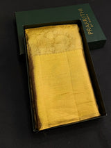 Gold and peach Pure Tissue Kanchipuram Silk saree - PPURE226