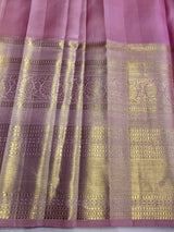 Pastal Pink Pure Kanchipuram Silk saree - PPURE234