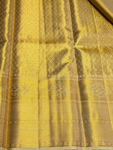 Gold Pure tissueKanchipuram Silk saree - PPURE243