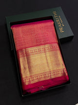 Deep Magenta PureKanchipuram Silk saree - PPURE246