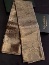 Silver Pure TissueKanchipuram Silk saree - PPURE255