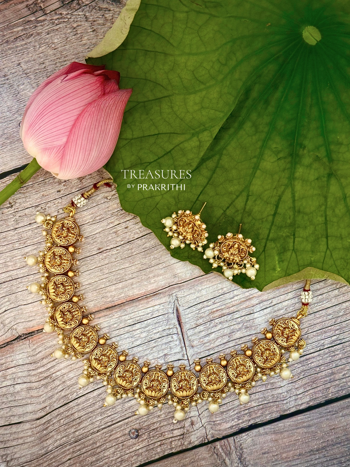 Antique Lakshmi Necklace - JN3