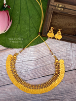 Traditional coin necklace- JN22