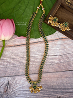 antique green long haram - JH38