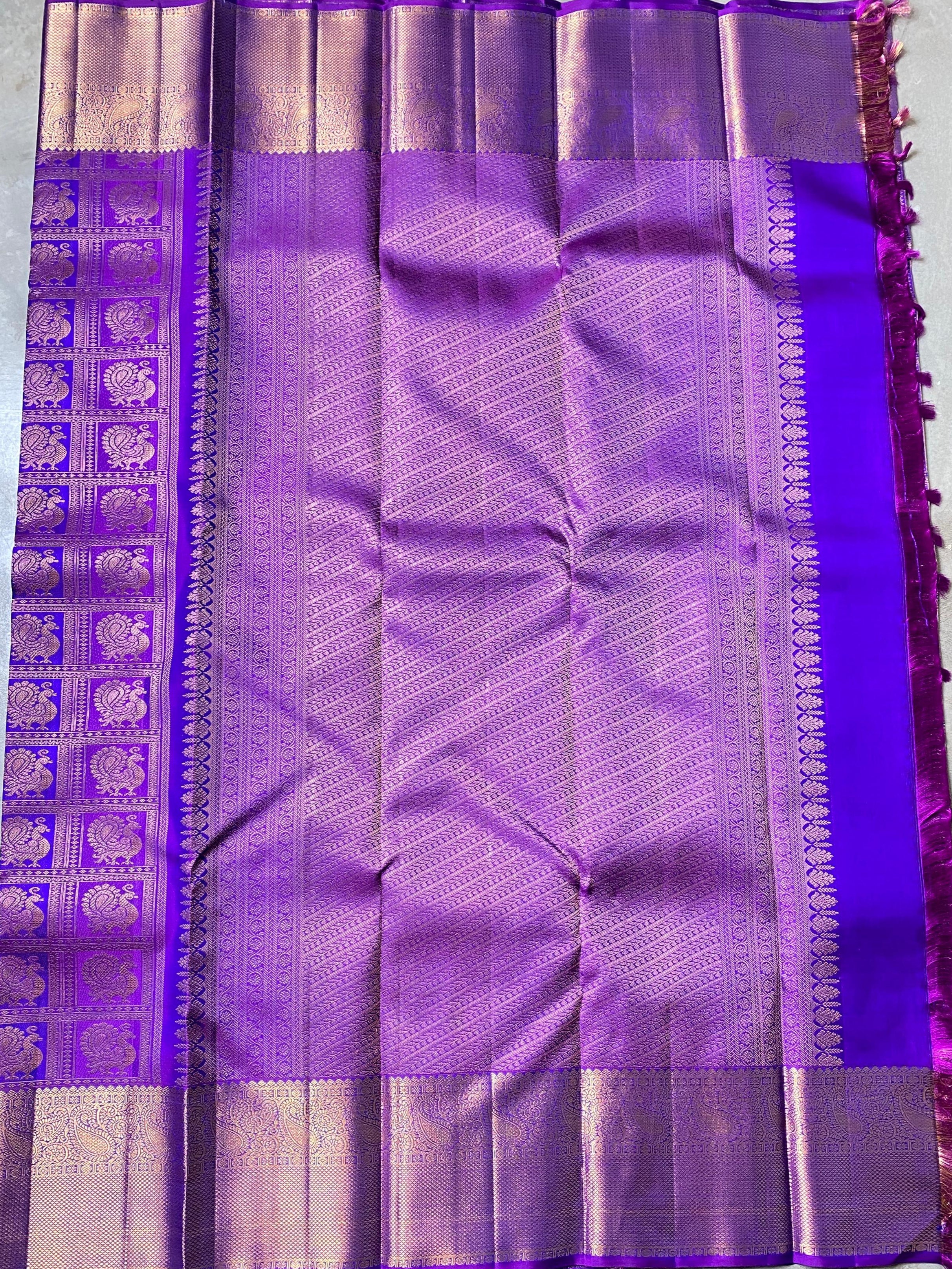 Pure kanchipuram 2g zari saree - PK18