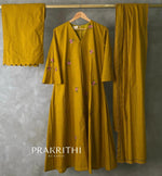 Mustard Yellow cotton salwar set - SLN41