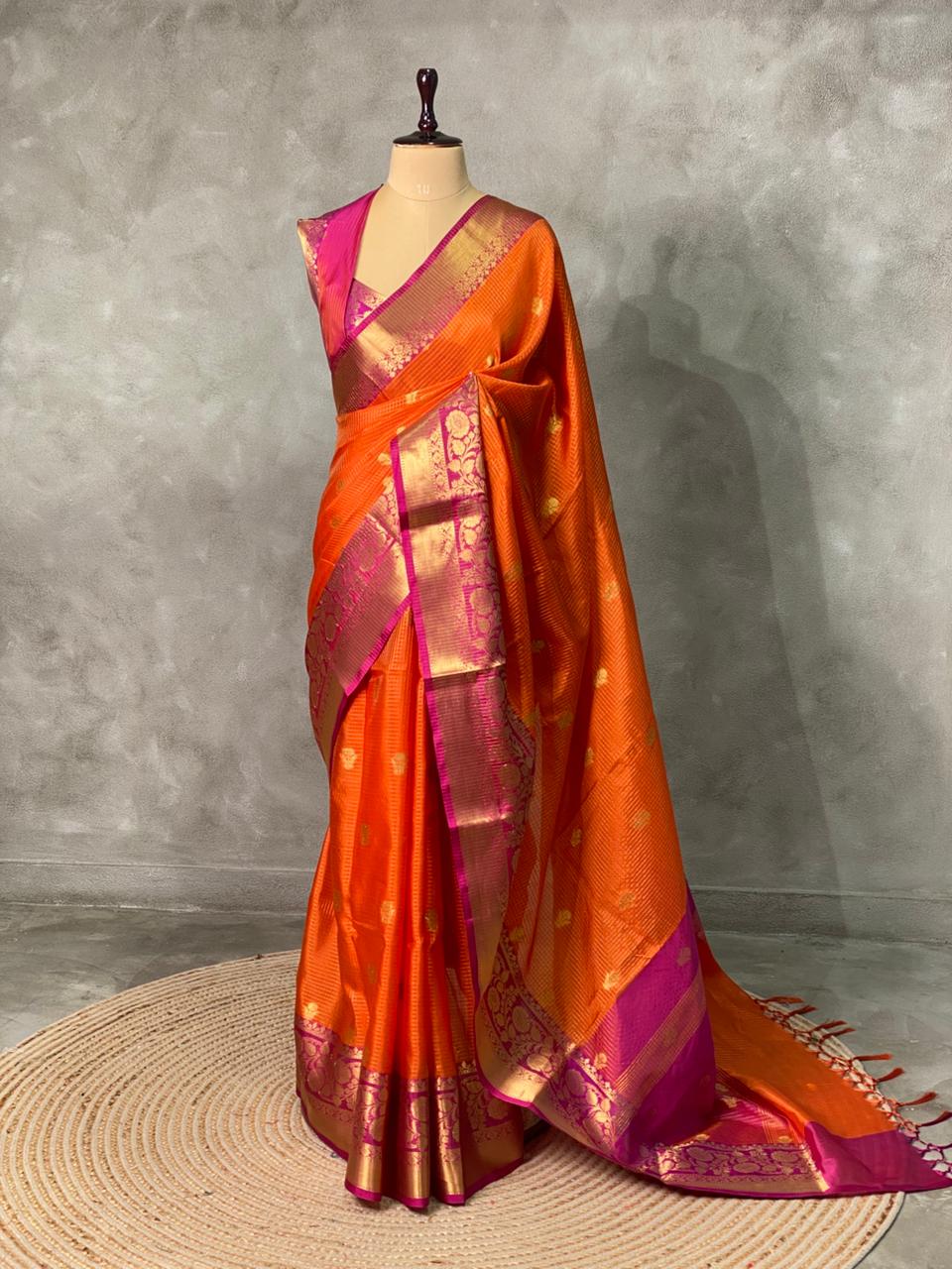 Soft semi Banarasi saree - PMPS8