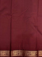 Orangekanchipuram silk saree- PSSR226