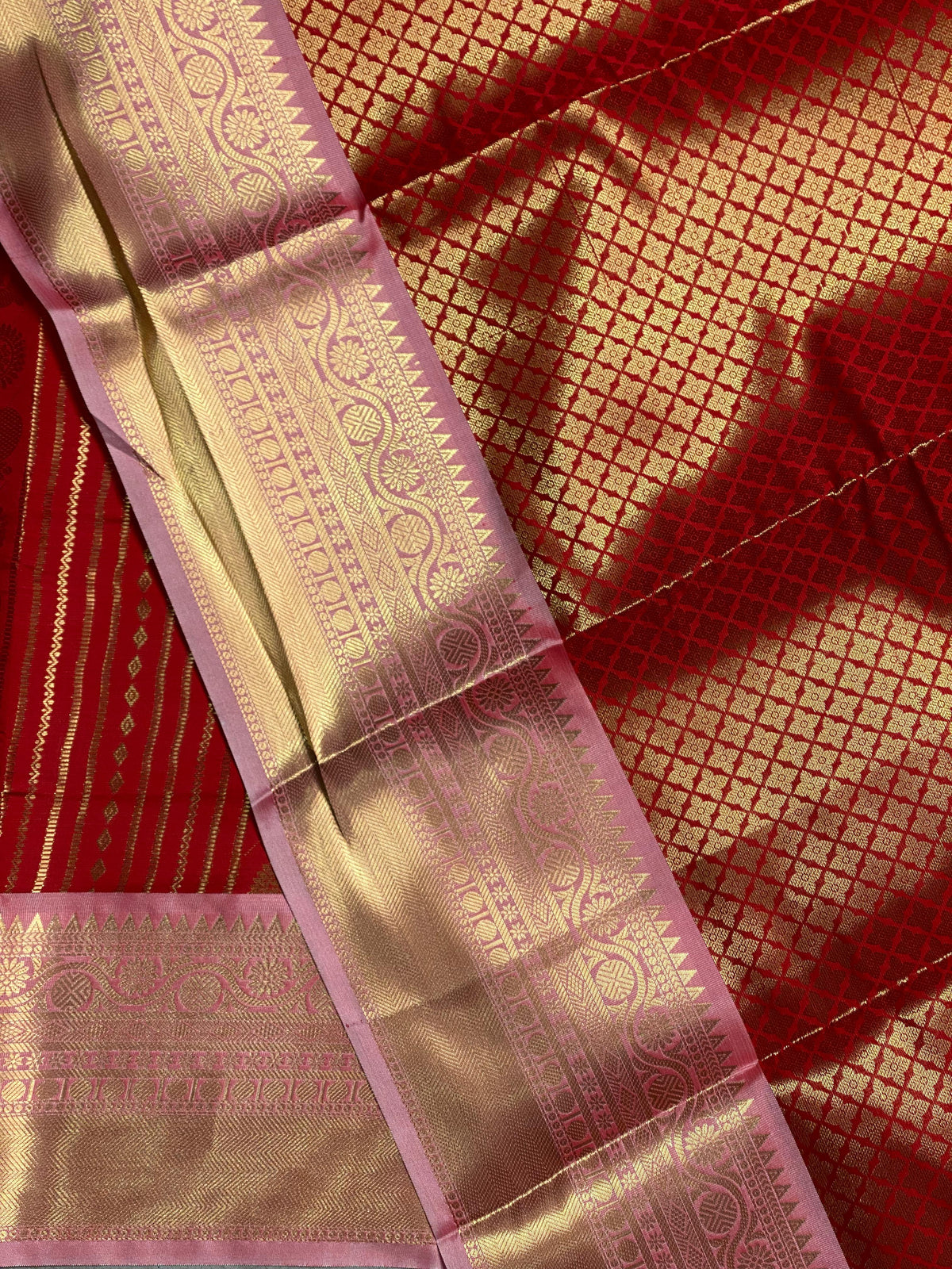 Red banarasi silksaree -LZ8B