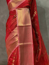 Red banarasi silksaree -LZ8B