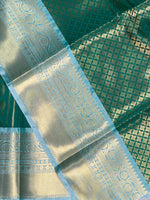 Green banarasi silksaree -LZ8