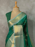 Green banarasi silksaree -LZ8