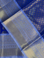 Royal Blue banarasi silksaree -LZ8A
