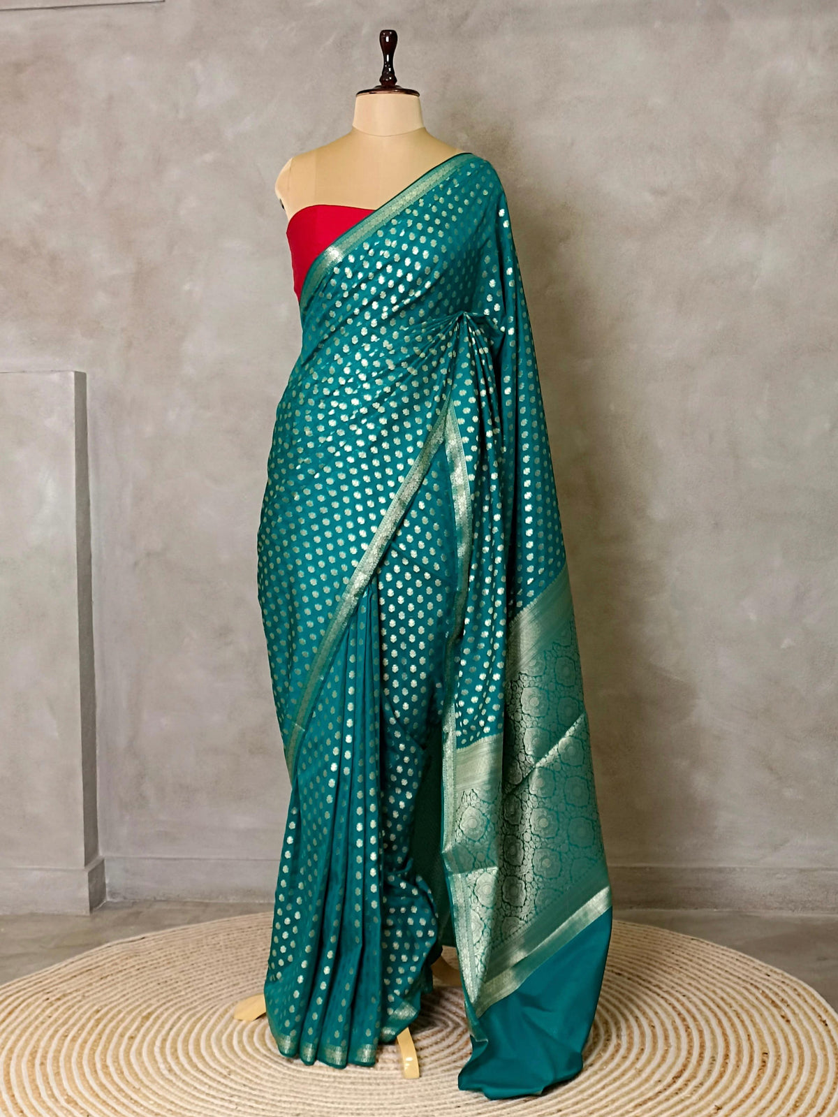 Semi banarasi saree - PSB19