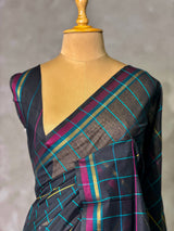 Pastal yellow semi banarasi Saree - PIH103