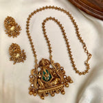 Antique long ganesha haram - JW150A