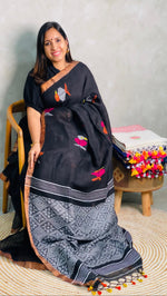 Linen saree - PSN20