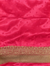 Dark peach Satin silk Saree - PBRKIV6A