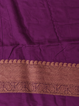 Deep wine Premium Tusser Silk Saree - PBRATH5B