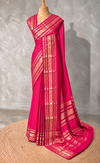 Rani Pink mysore crepe Silk Saree - PBRMJ10