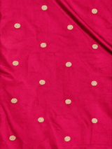 Rani Pink Chanderi silk cotton Saree - PBRFA2H